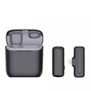Microfone de Lapela Sem Fio Premium