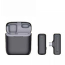 Microfone de Lapela Sem Fio Premium