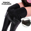 Calça de Couro Aveludada - [COMPRE 1 LEVE 2] + Brinde Surpresa Exclusivo