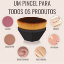 Pincel de Maquiagem Hexagonal luxo